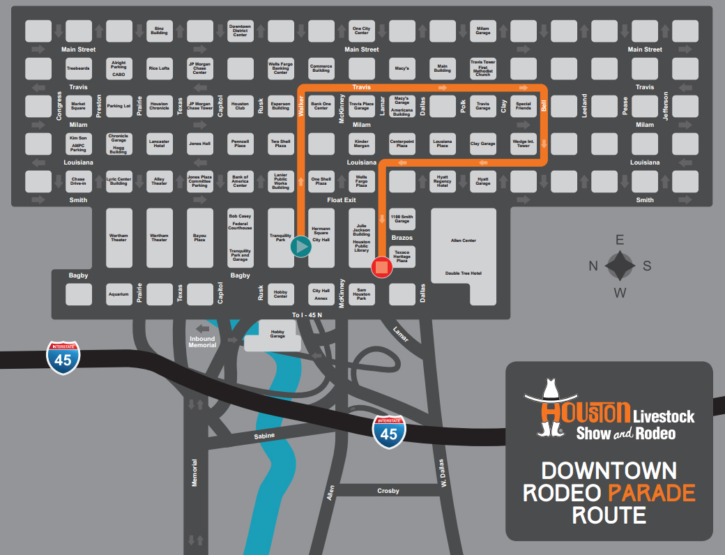 Houston Livestock Show and Rodeo 2017 Parade route - ABC13 Houston