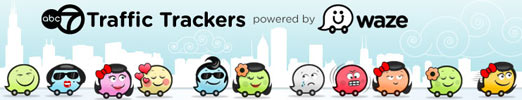 Join the ABC7 Traffic Trackers on Waze