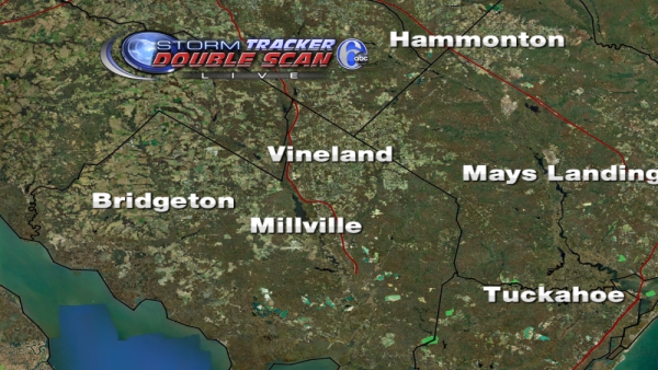 Cumberland Inland Atlantic County Radar