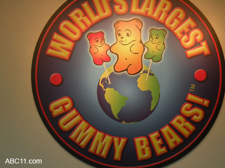 Giant Gummi Bear Factory in Raleigh NC010