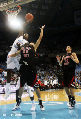 UNC_Basketball_v_BelmontAbbey032