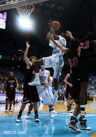 UNC_Basketball_v_BelmontAbbey062
