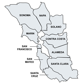 Images and Places, Pictures and Info: san francisco bay area counties