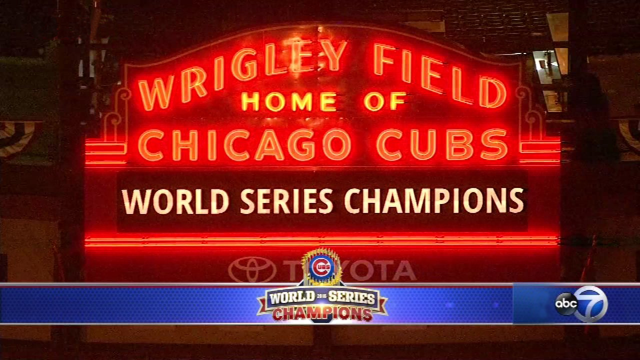 The Cubs won the World Series on this date in 2016 and you can watch Game 7  tonight on Marquee - Bleed Cubbie Blue